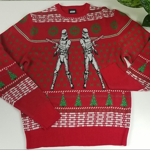 Star Wars Storm Trooper "Ugly" Christmas Sweater - Picture 1 of 4